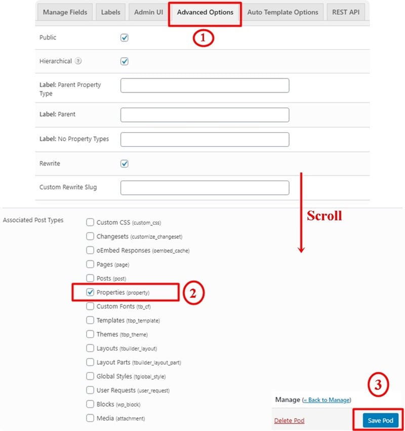 Advanced Options Types