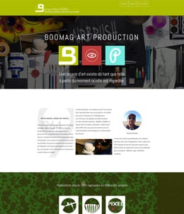 Art Production Builder layout