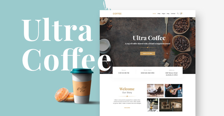 New! Ultra Coffee Skin for Coffee Shops, Cafes, and Bakeries