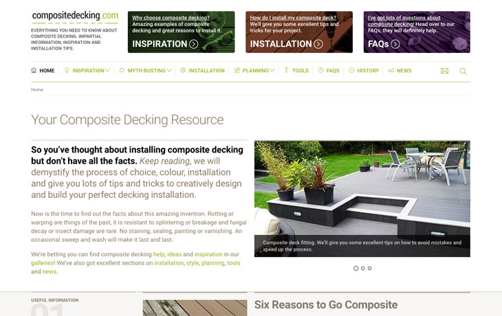 Composite Decking Screenshot