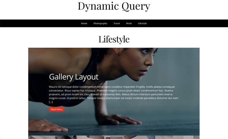 Infinite Posts Module Dynamic Query WordPress Themify Builder Pro