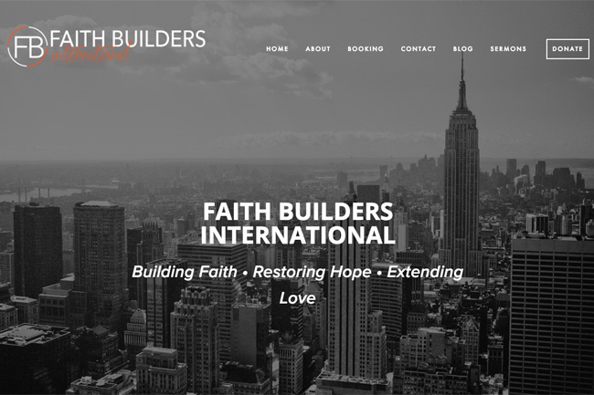 Faith Builders International Screenshot