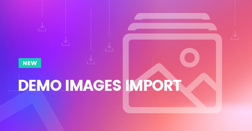 New Demo Images Import Option