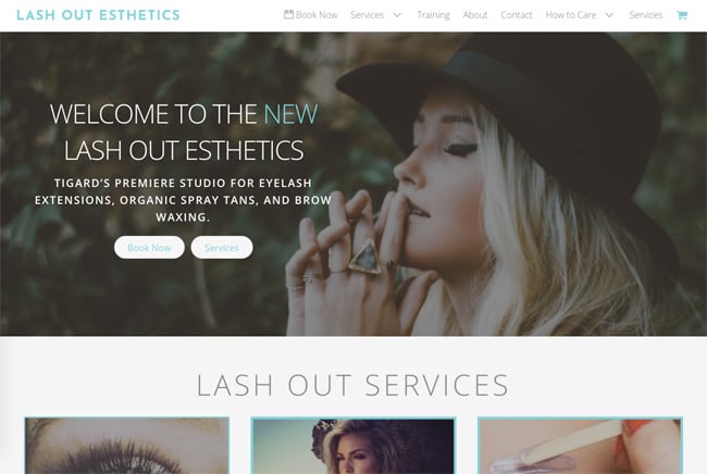 Lash Out Esthetics screenshot