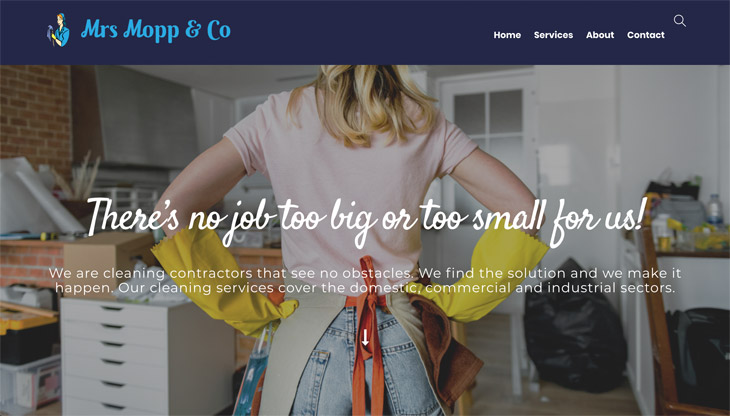 Mrs Mopp and Co WordPress Themify Ultra Theme