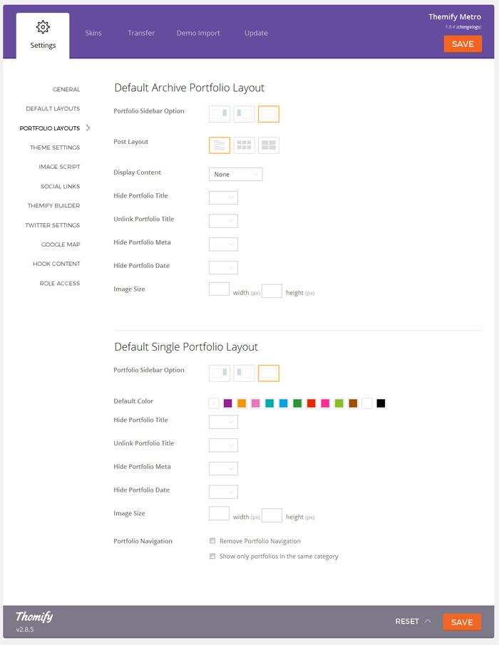 portfolio-layout