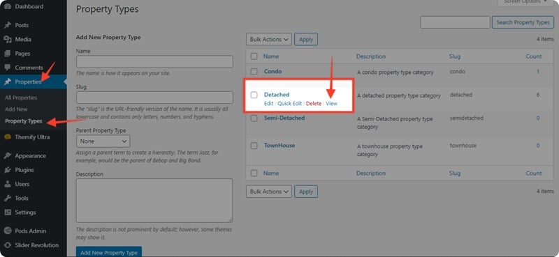 Sample Property Type