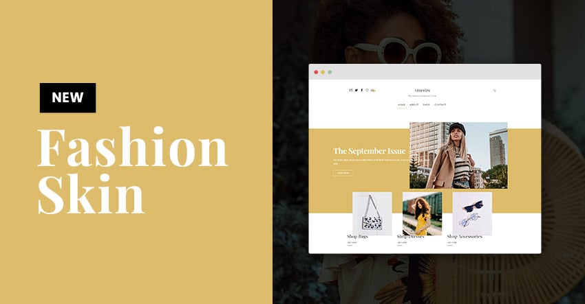 New! Ultra + Shoppe Fashion Skin for Fashion eCommerce Shops