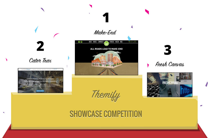 2015 Themify Showcase Site Competition Winners!