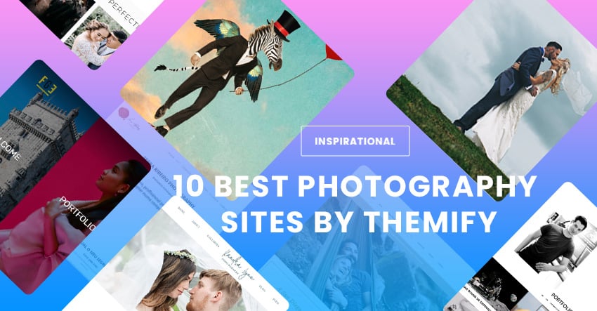 Top 10 Best Photography WordPress Sites (2019) Using Themify