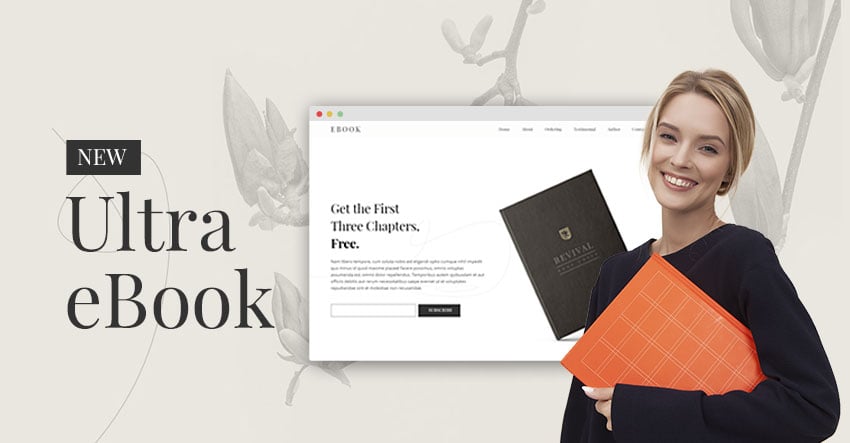 New! Ultra eBook Skin for Writers, Authors, and Poets