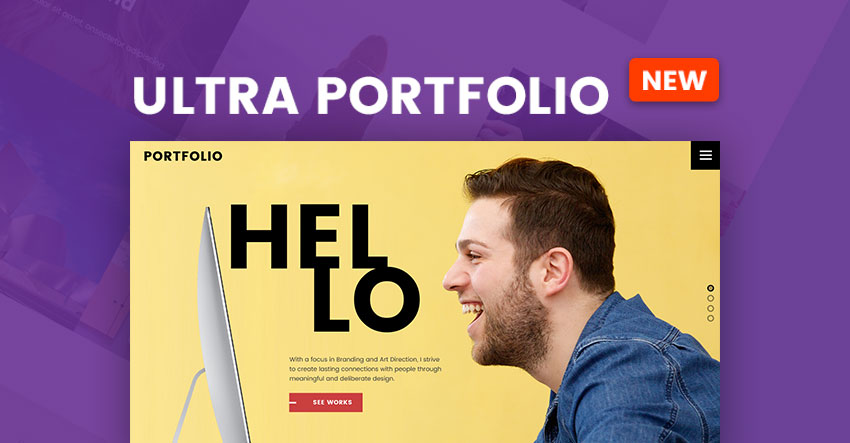 New Portfolio Skin for Freelancers, Designers, and Developers!