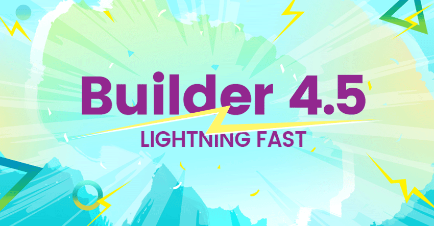 Themify Builder 4.5 Officially Launched – The New Lightning Fast Builder!