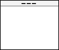 Menu Bar header design