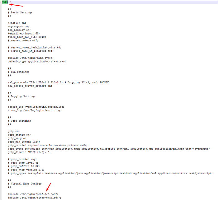 nginx.conf - include conf