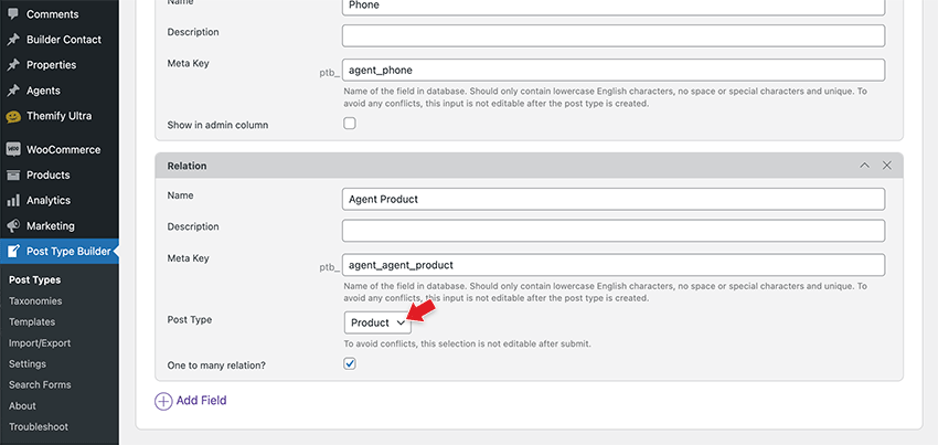 PTB Relation For Third Party Post Types